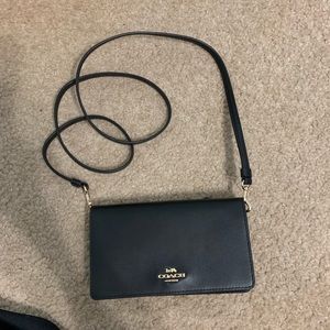 Coach Smooth Leather Slim Phone Crossbody
